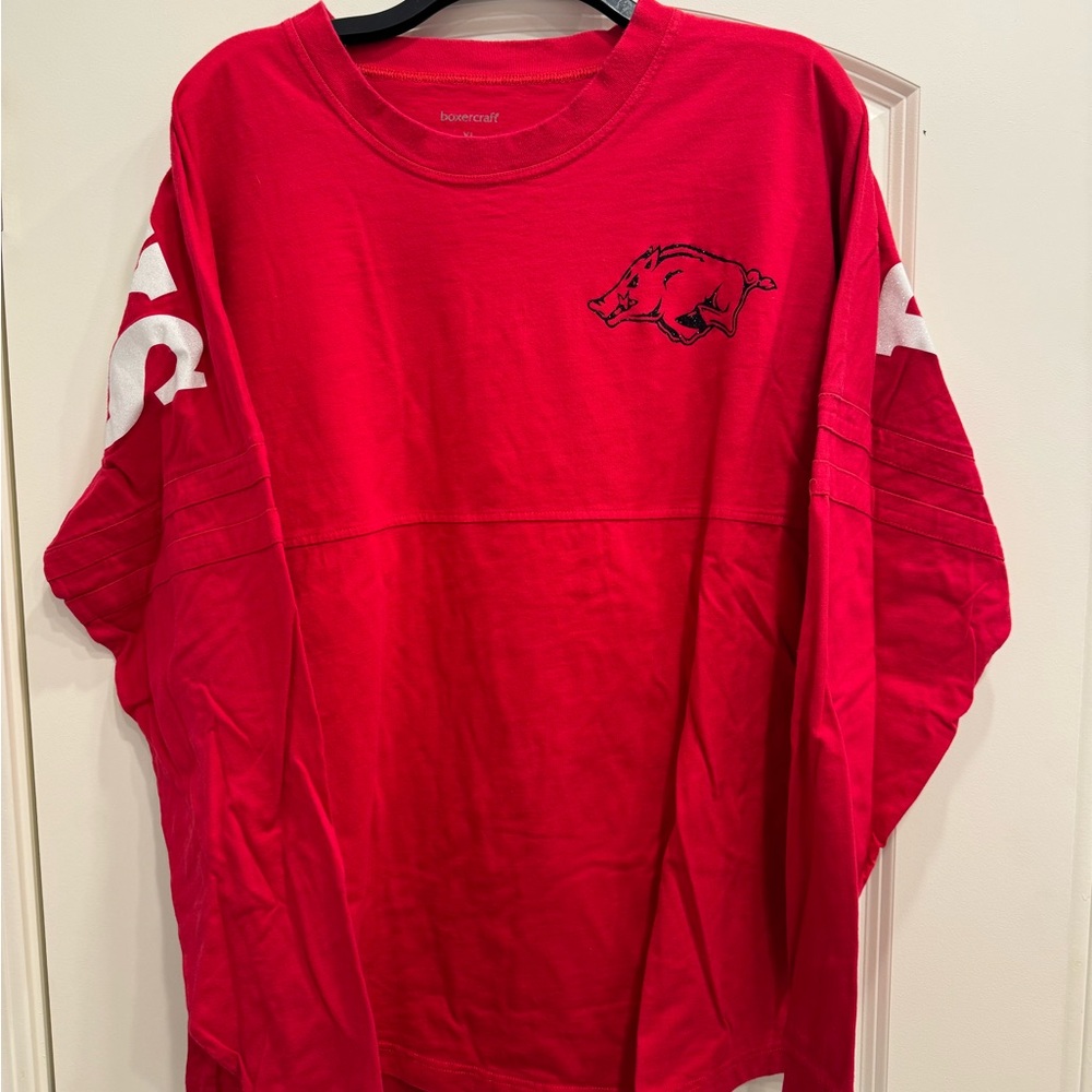Women’s Razorback Glitter Long Sleeve XL
